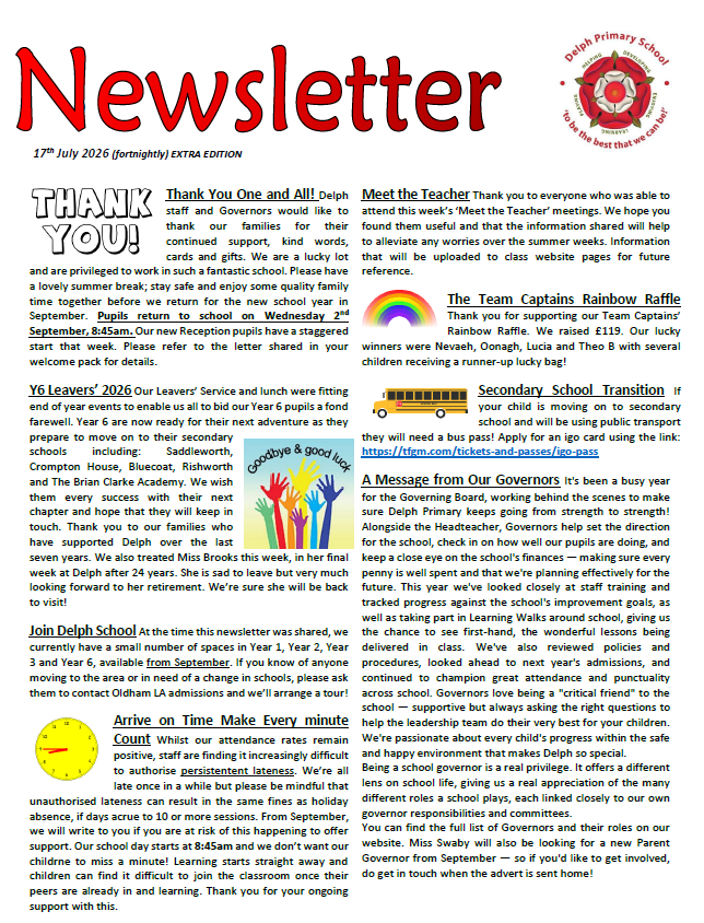 Newsletter 17.07.26